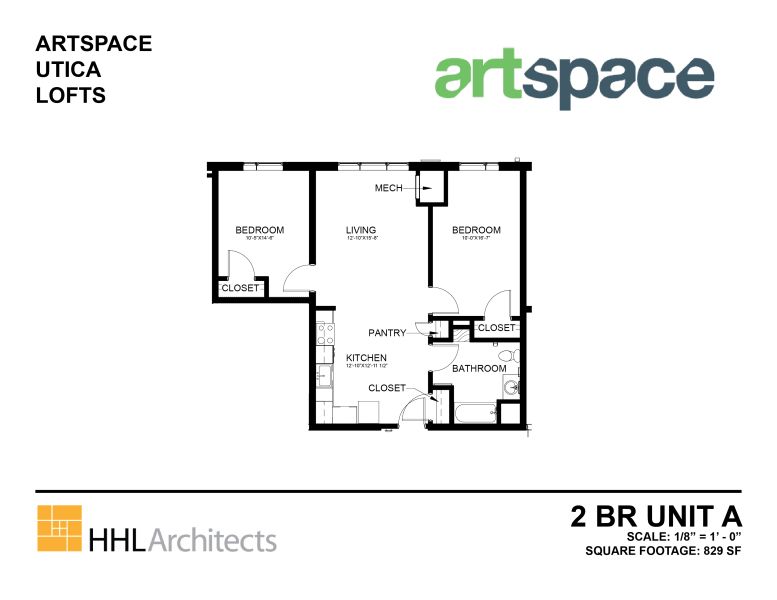 2-bedroom Unit A