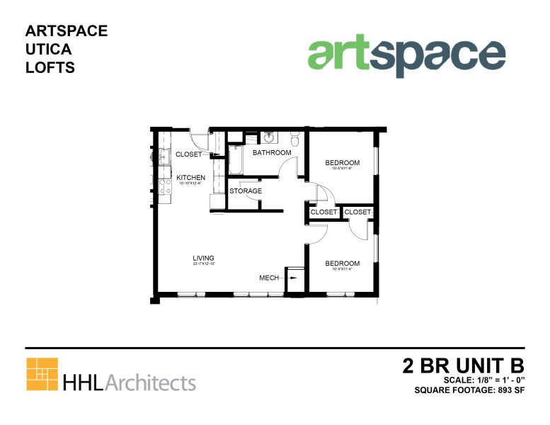 2-bedroom Unit B